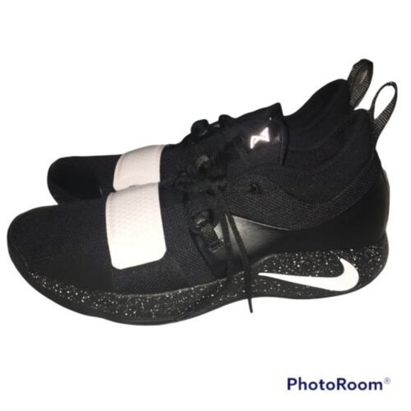 Nike Air PG Paul George 2.5 TB Oreo MLK Black/White Size 18 BQ8454-001 New - Picture 3 of 9